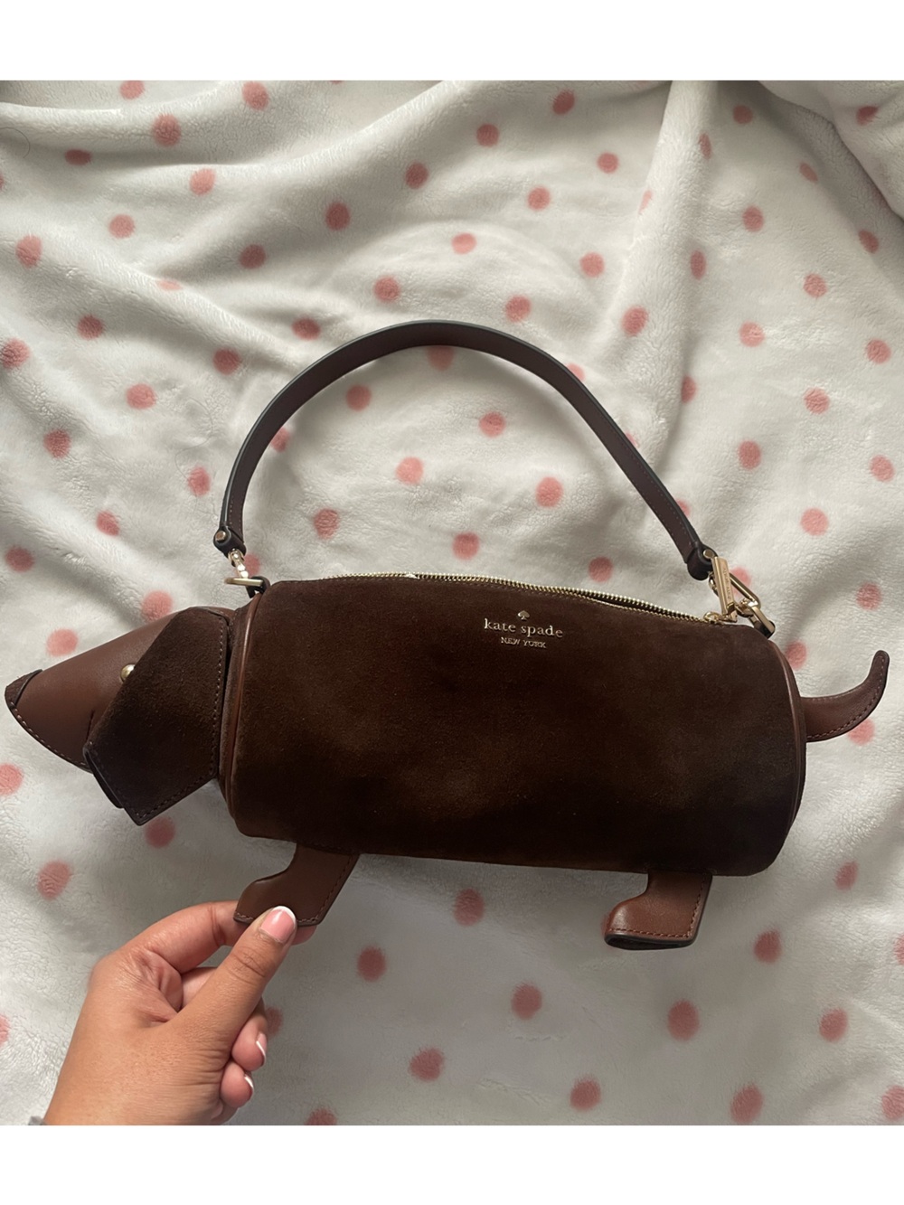 Kate spade charlie dachshund bag